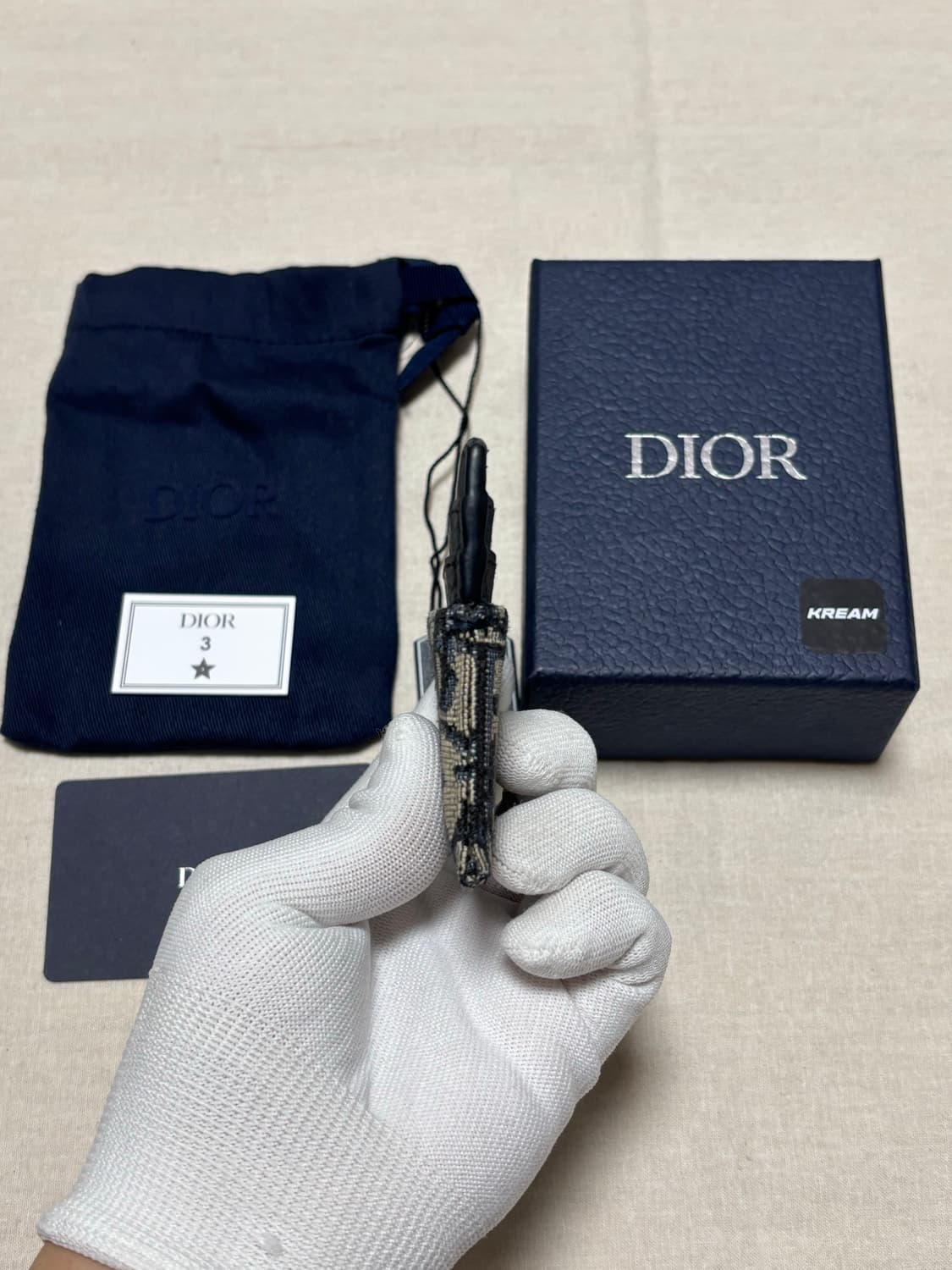 [새상품급] 디올 오블리크 자카드 카드지갑  상품이미지6