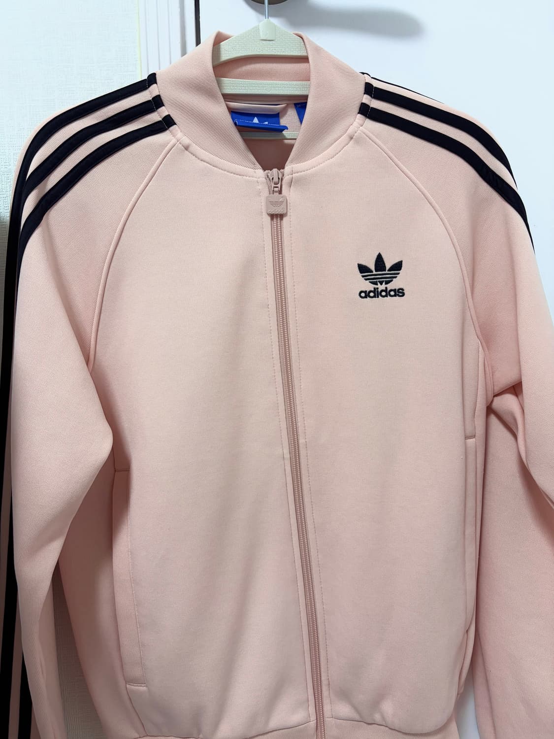 아디다스 핑크블랙 트랙탑 져지 상품이미지1