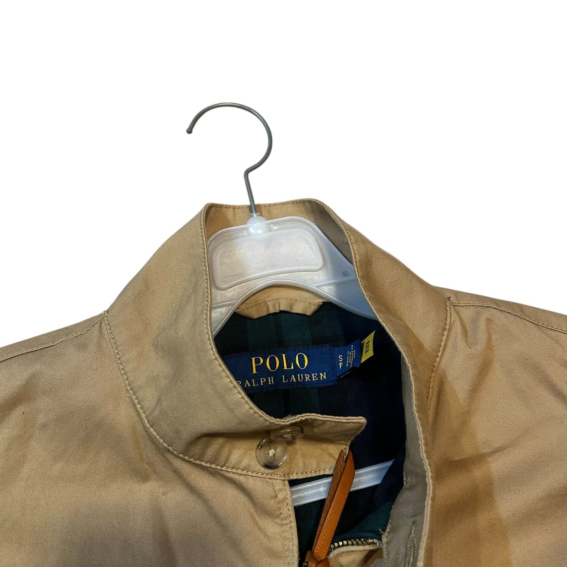 폴로 qr탭 베이지 코튼 스윙톱 자켓 상품이미지4