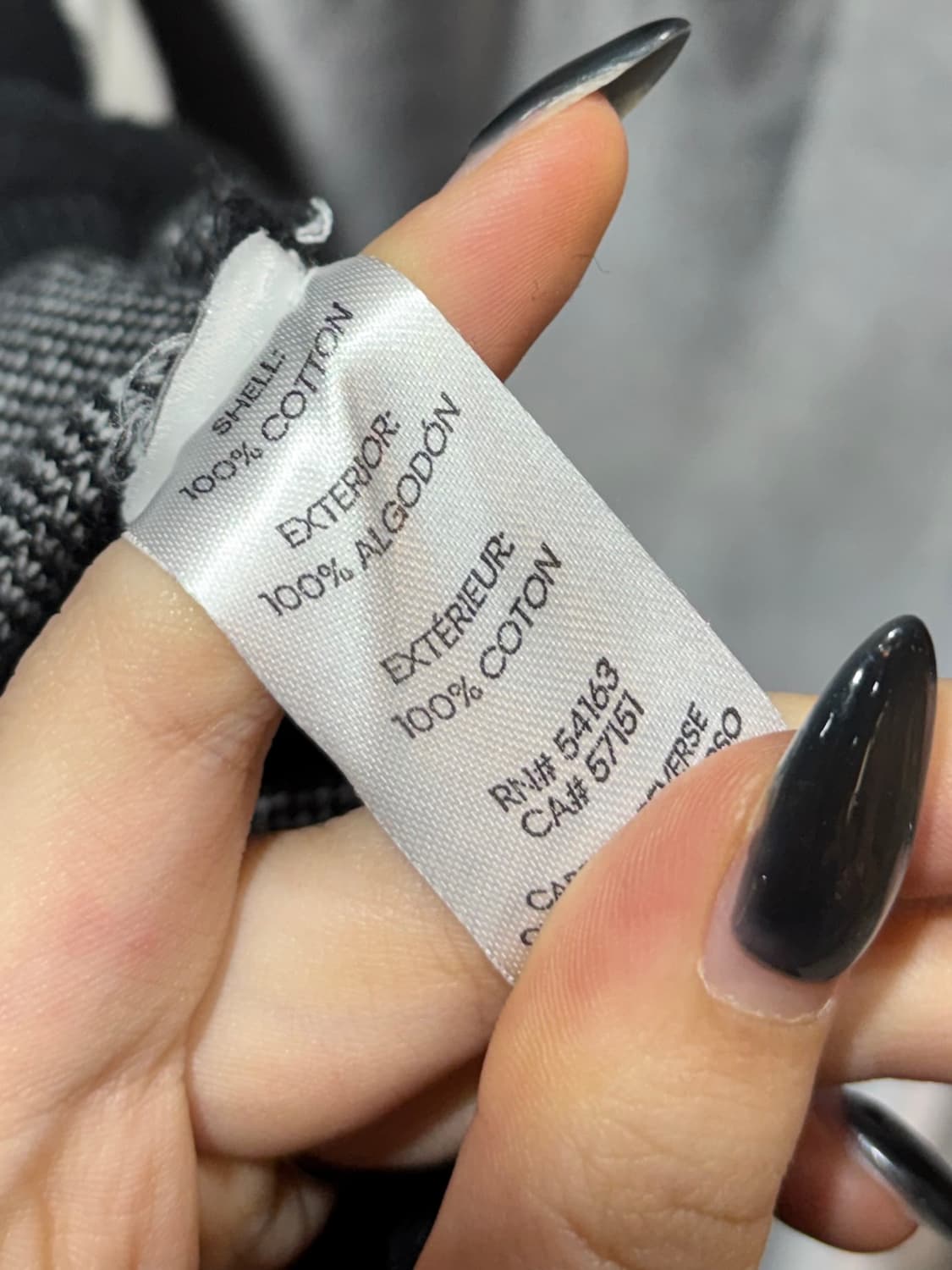 M 캘빈클라인 스펠링 블랙 니트 상품이미지6