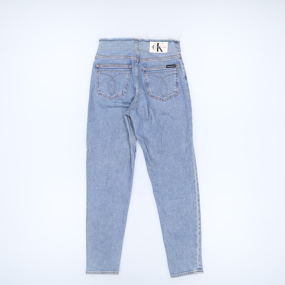 [허리둘레62] 캘빈클라인 여성 포인트 데님팬츠 1210H2 상품이미지2