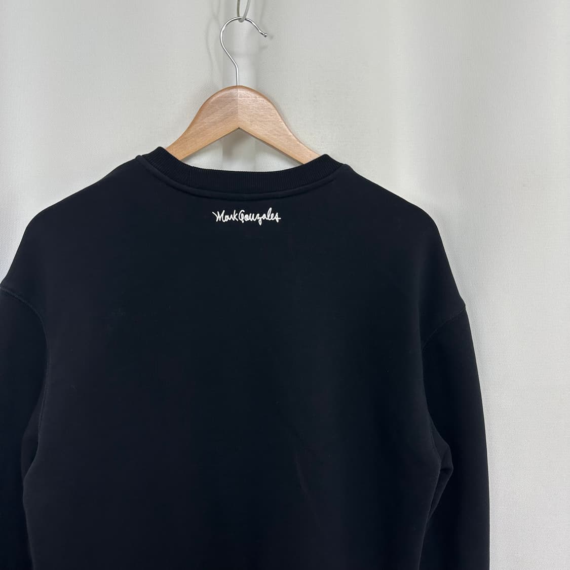   마크곤잘레스 공용 맨투맨 티셔츠 검정 S  OC 상품이미지5