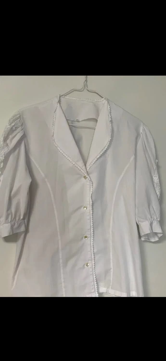 빈티지 유럽 블라우스  상품이미지2