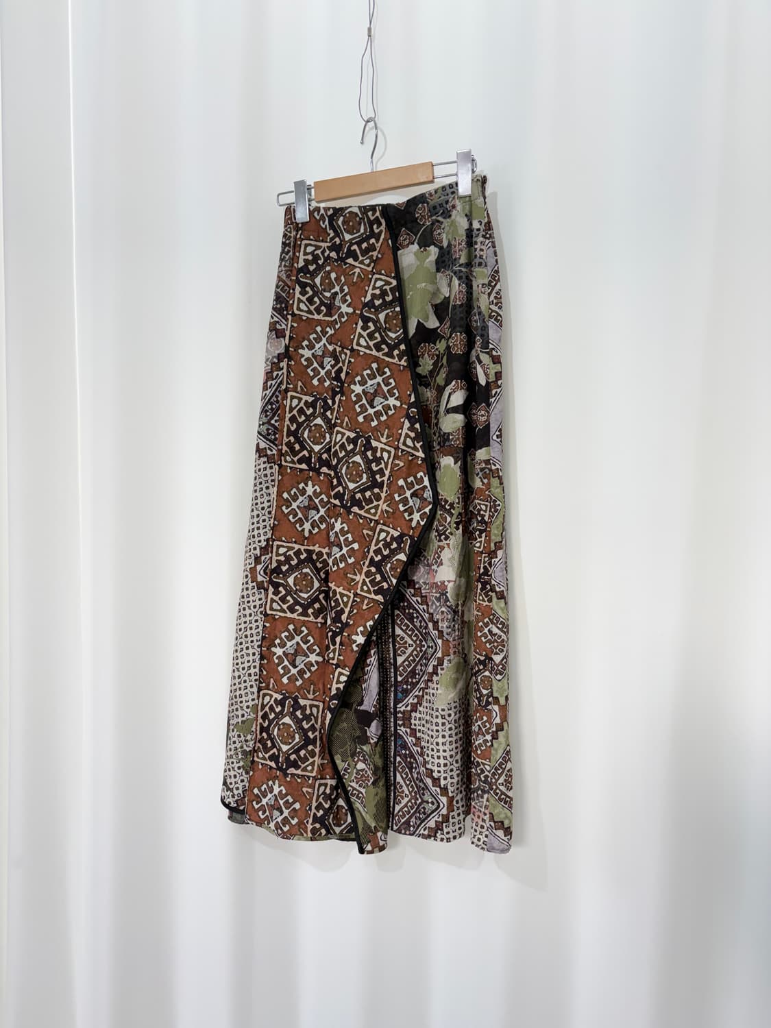 vintage pattern skirt 상품이미지1