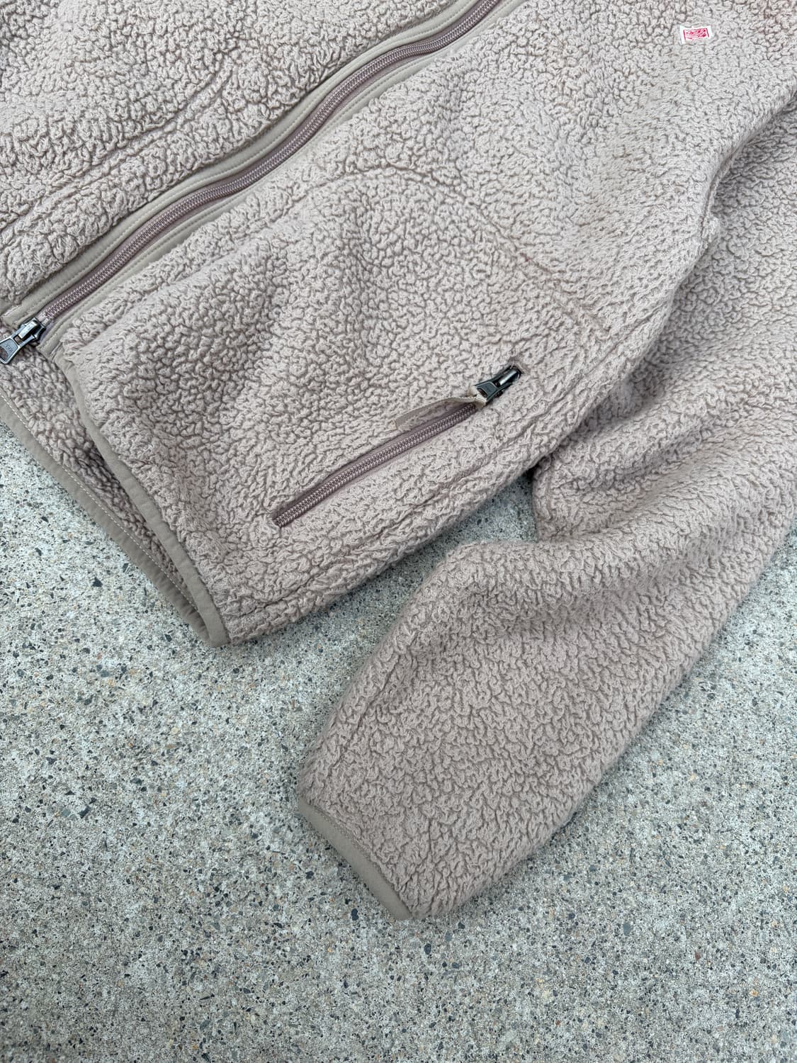 단톤 후드 플리스 후리스 자켓 상품이미지4