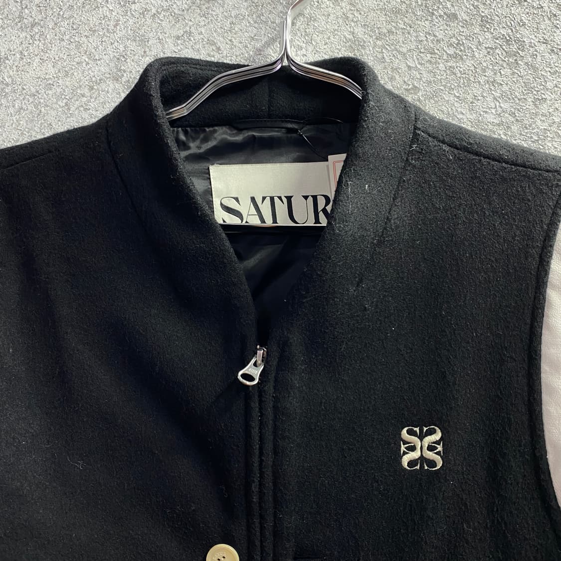 세터 퍼시 칼라리스 바시티 자켓 클래식 블랙 A2 상품이미지3