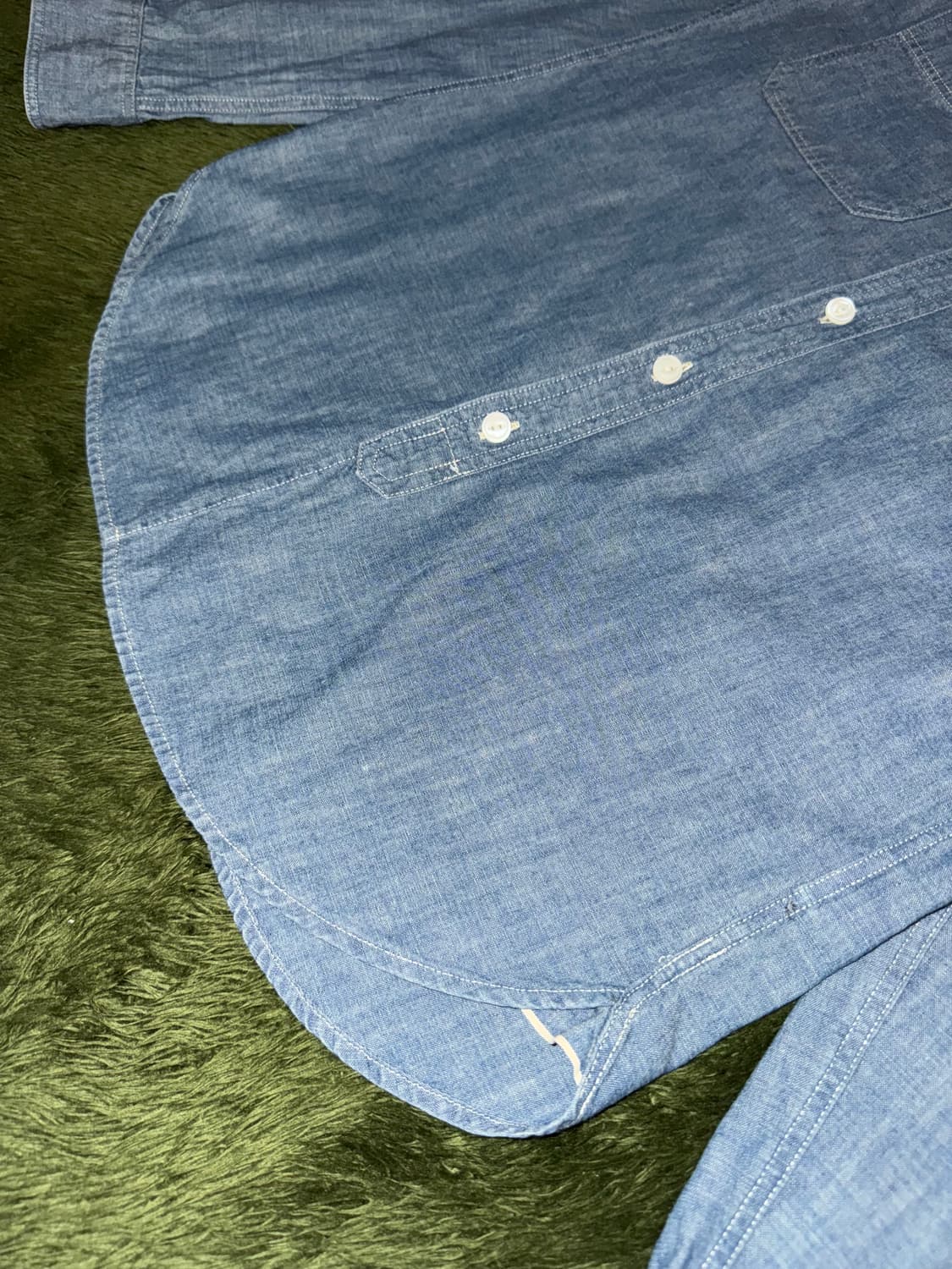 [S] J.crew 제이크루 클래식 핏 포켓 샴브레이 셔츠 상품이미지6