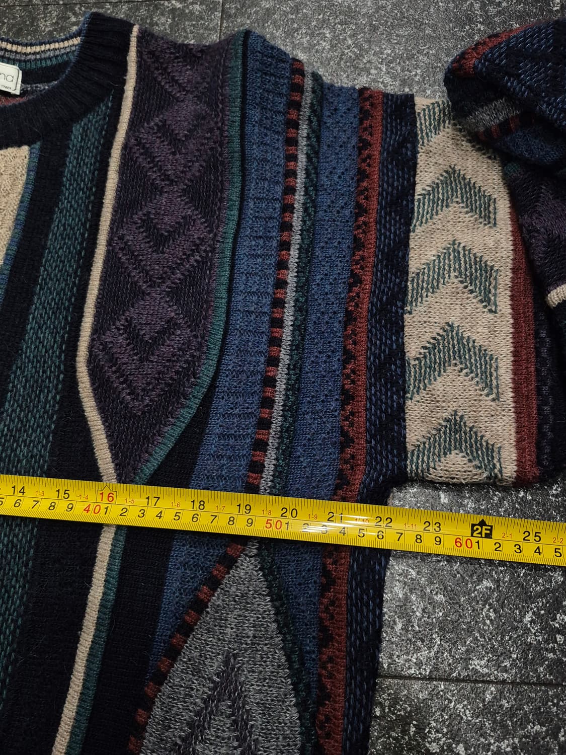 Carlos Lana 패턴 니트 스웨트 남성 100사이즈 상품이미지6