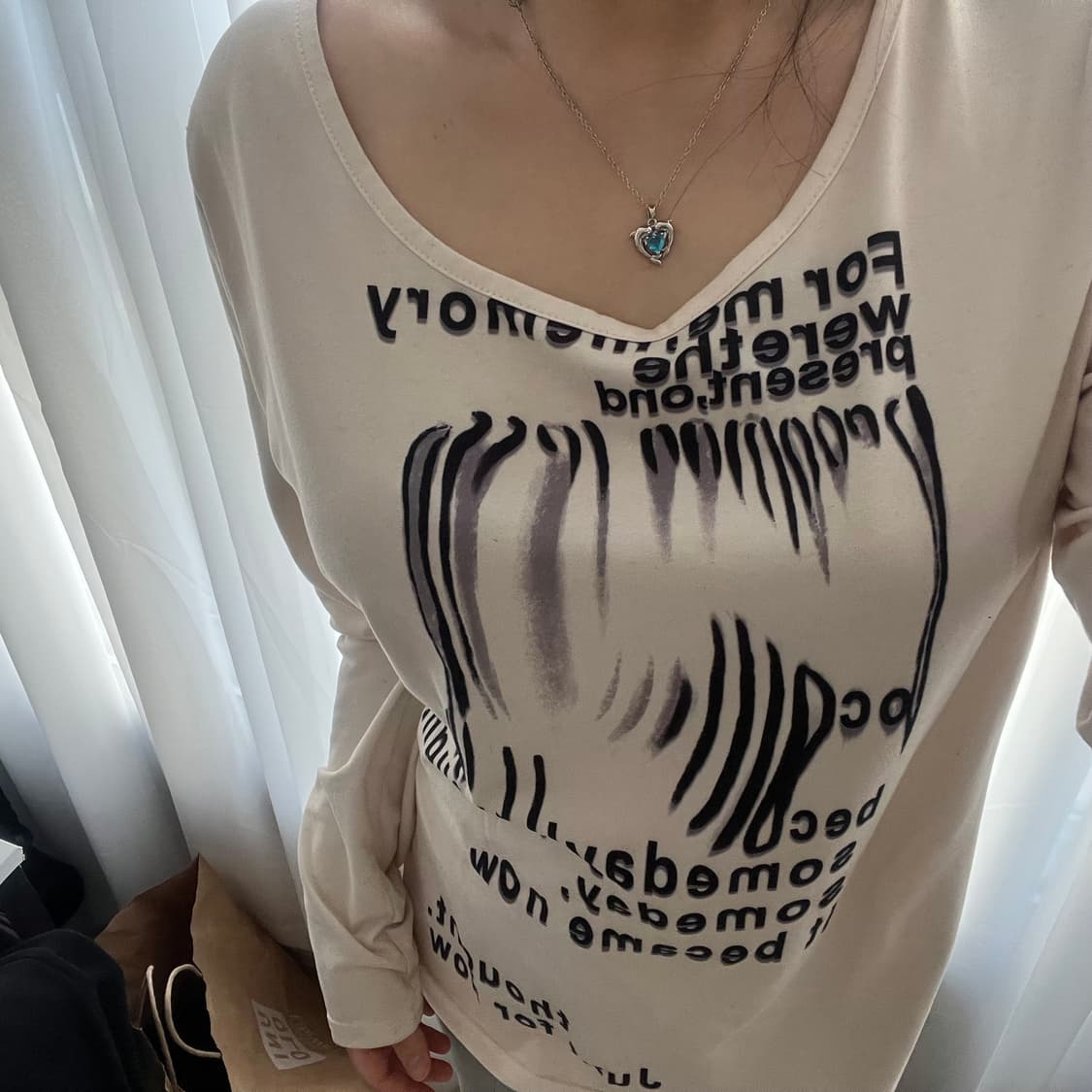 서브컬쳐 스카이블루 하트펜던트 목걸이 상품이미지9