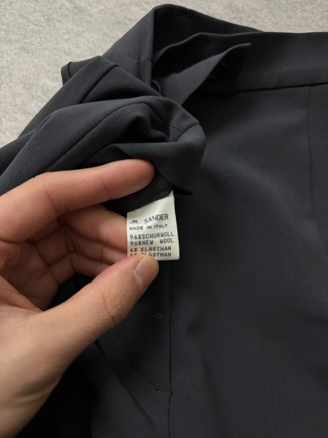 질샌더 블레이저 자켓 셋업 상품이미지10