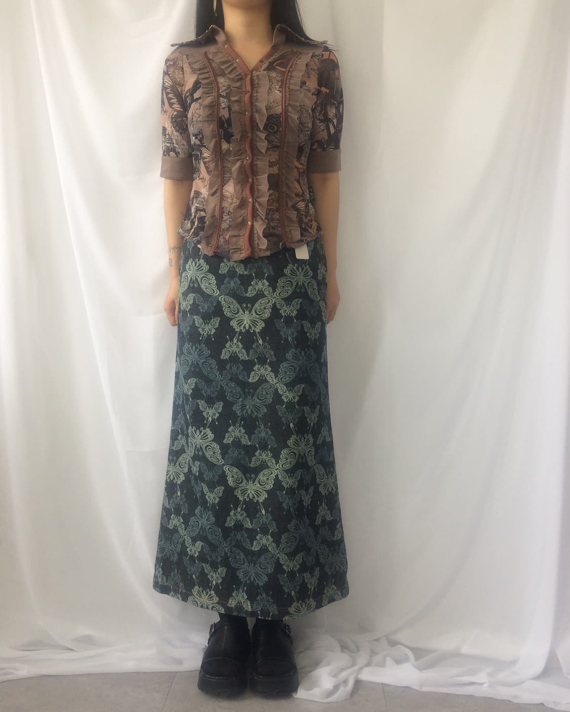Ozz Angelo mesh shirt 상품이미지6