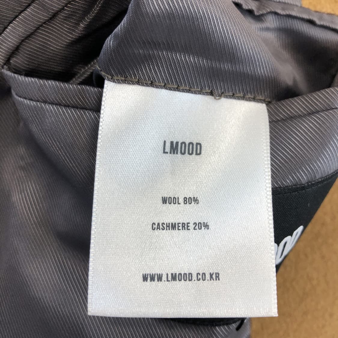 LMOOD 엘무드 캐시미어코트 46  상품이미지6