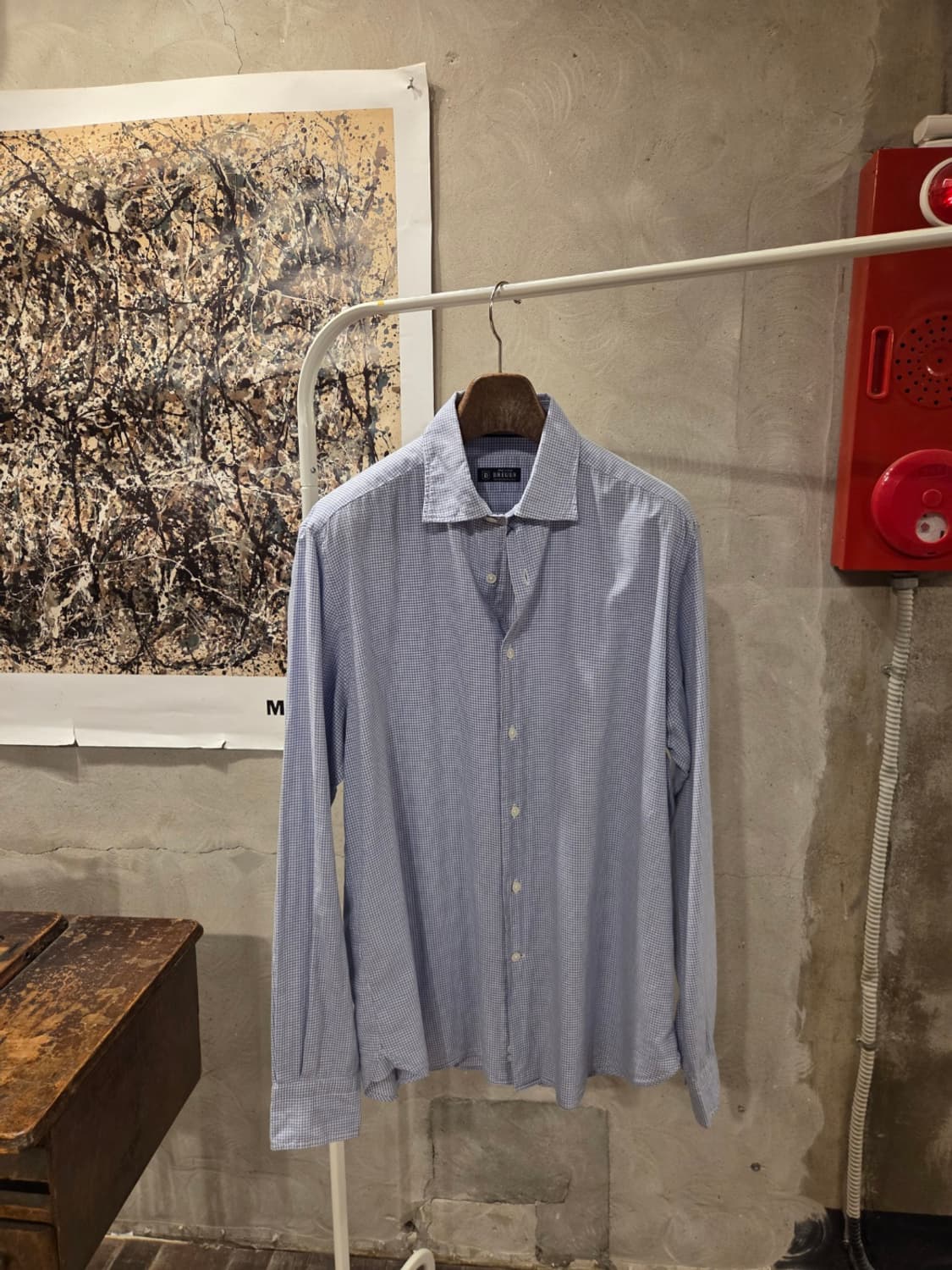 이탈리아 브랜드 브루이어 셔츠 상품이미지3