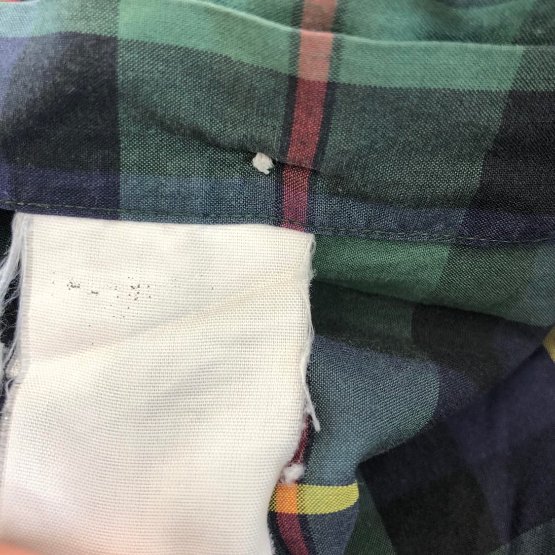 폴로 랄프로렌 타탄체크패턴 셔츠 L 상품이미지6