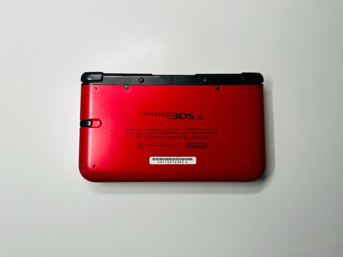 닌텐도 구작다수 3DS XL 레드 한국 정발판 판매 (2DS, DSL) 상품이미지3