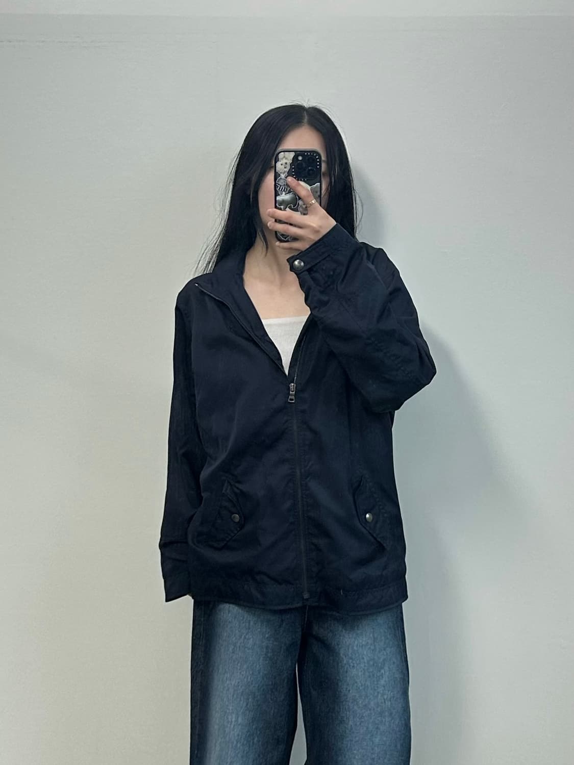 폴로 랄프로렌 자수로고 네이비 페리 자켓 상품이미지1