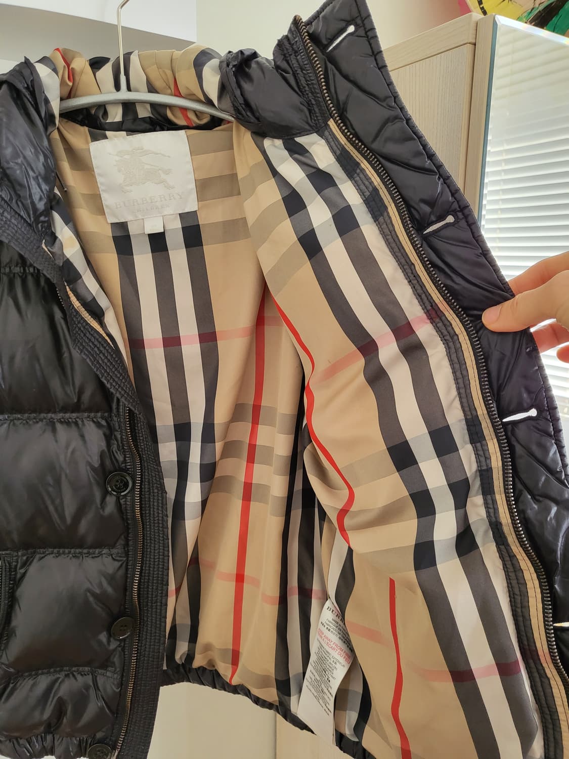 버버리 키스 남아 12세 패딩 입니다 상품이미지5