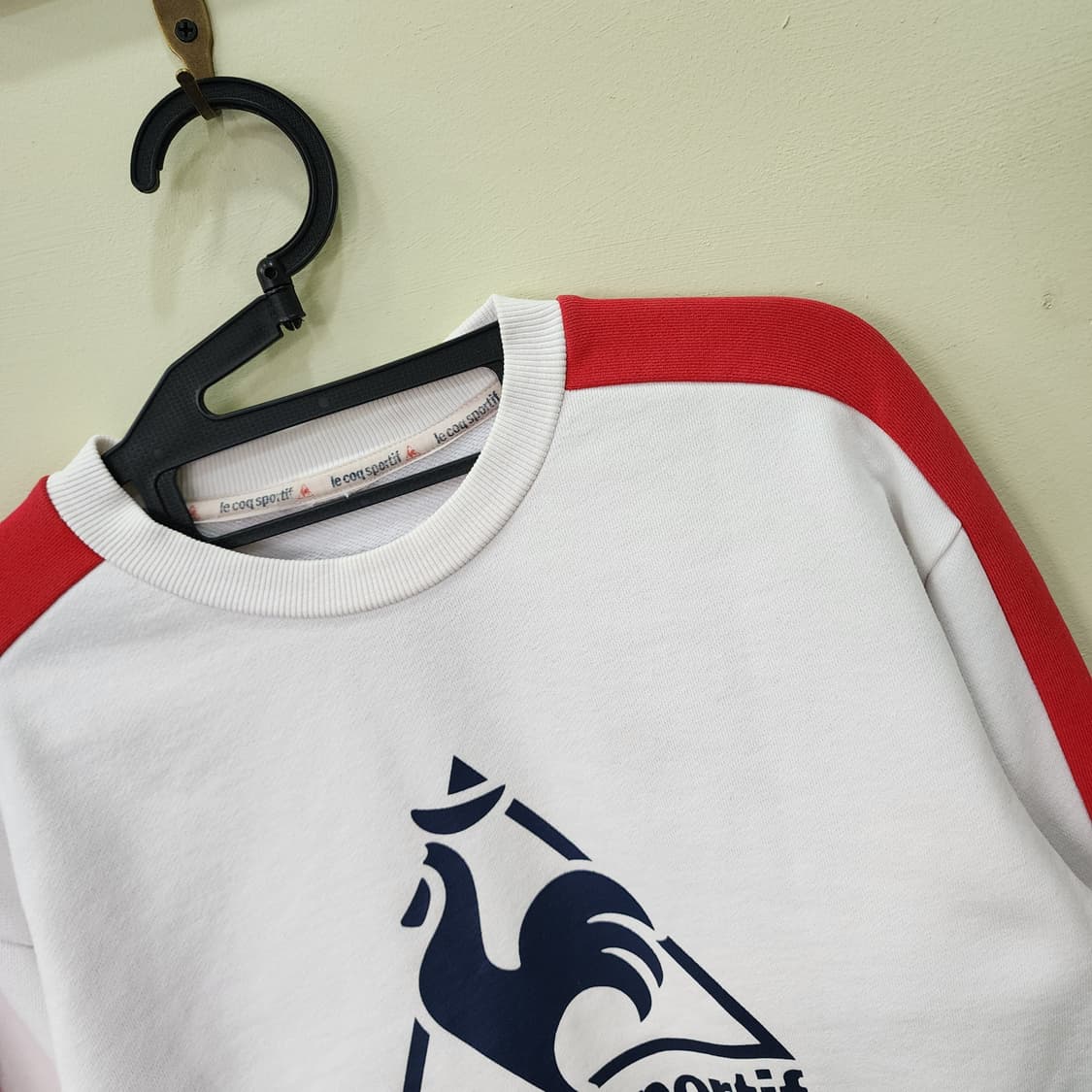 르꼬끄 트리컬러 로고 맨투맨 상품이미지2