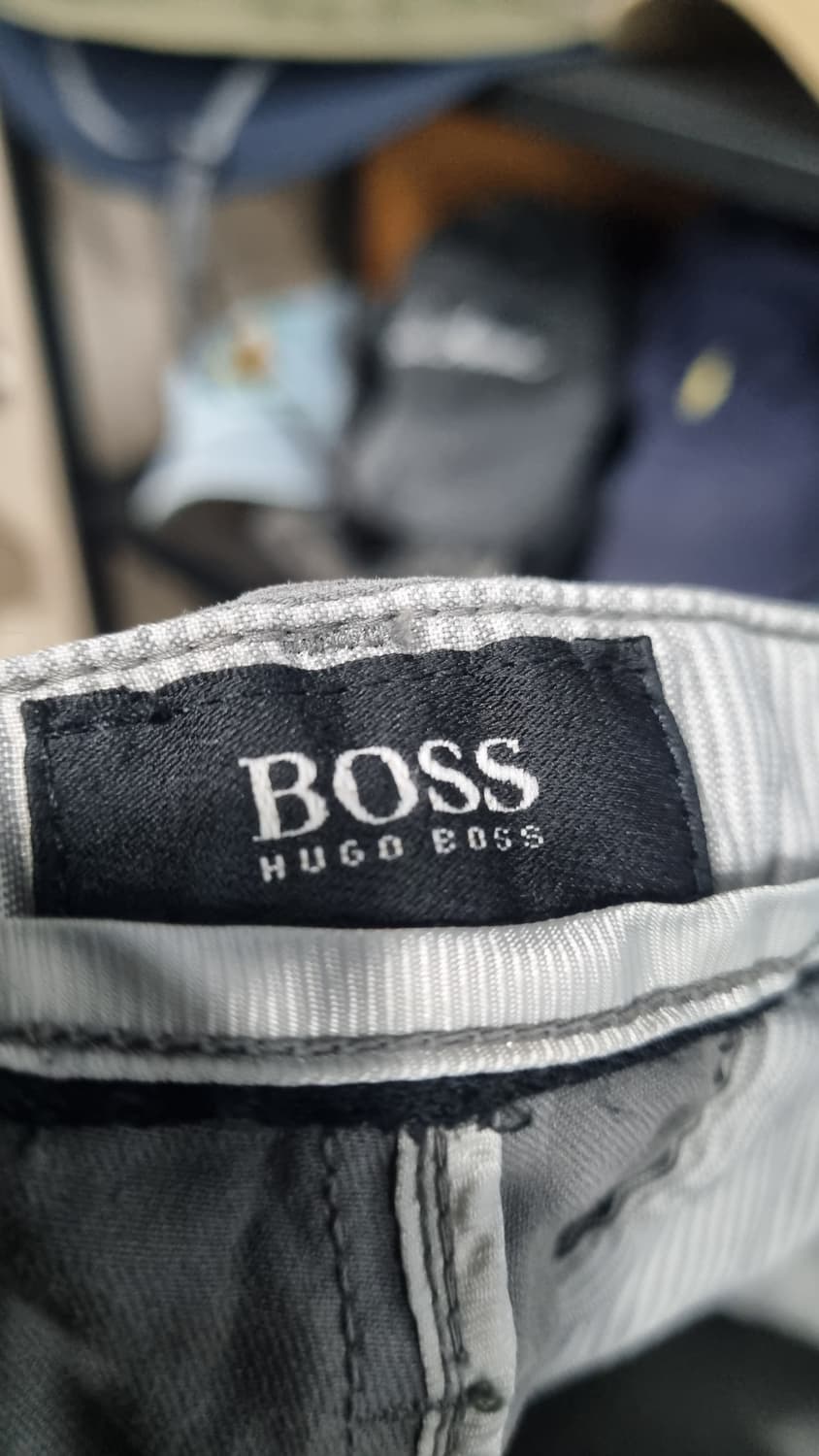 보스 슬림스트레이트 스판 피그먼트 면바지 34사이즈 상품이미지3