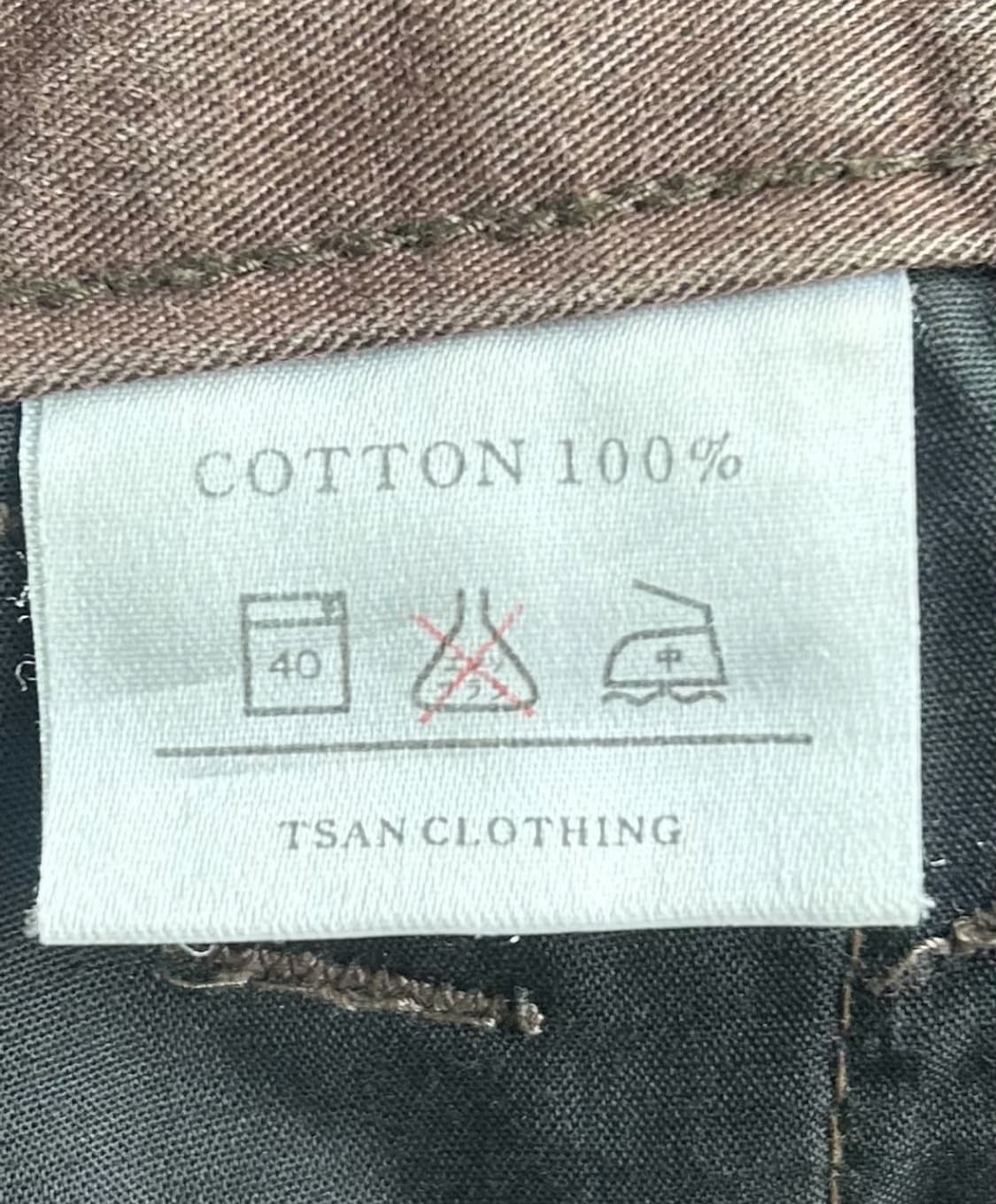 Tsan 크레이지 패치워크 코튼 팬츠 상품이미지7