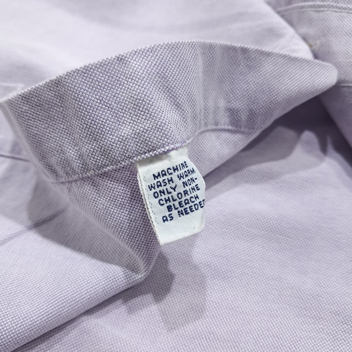 CL657 M 폴로 90s 코튼 빅셔츠 라벤더 셔츠 남방 상품이미지5