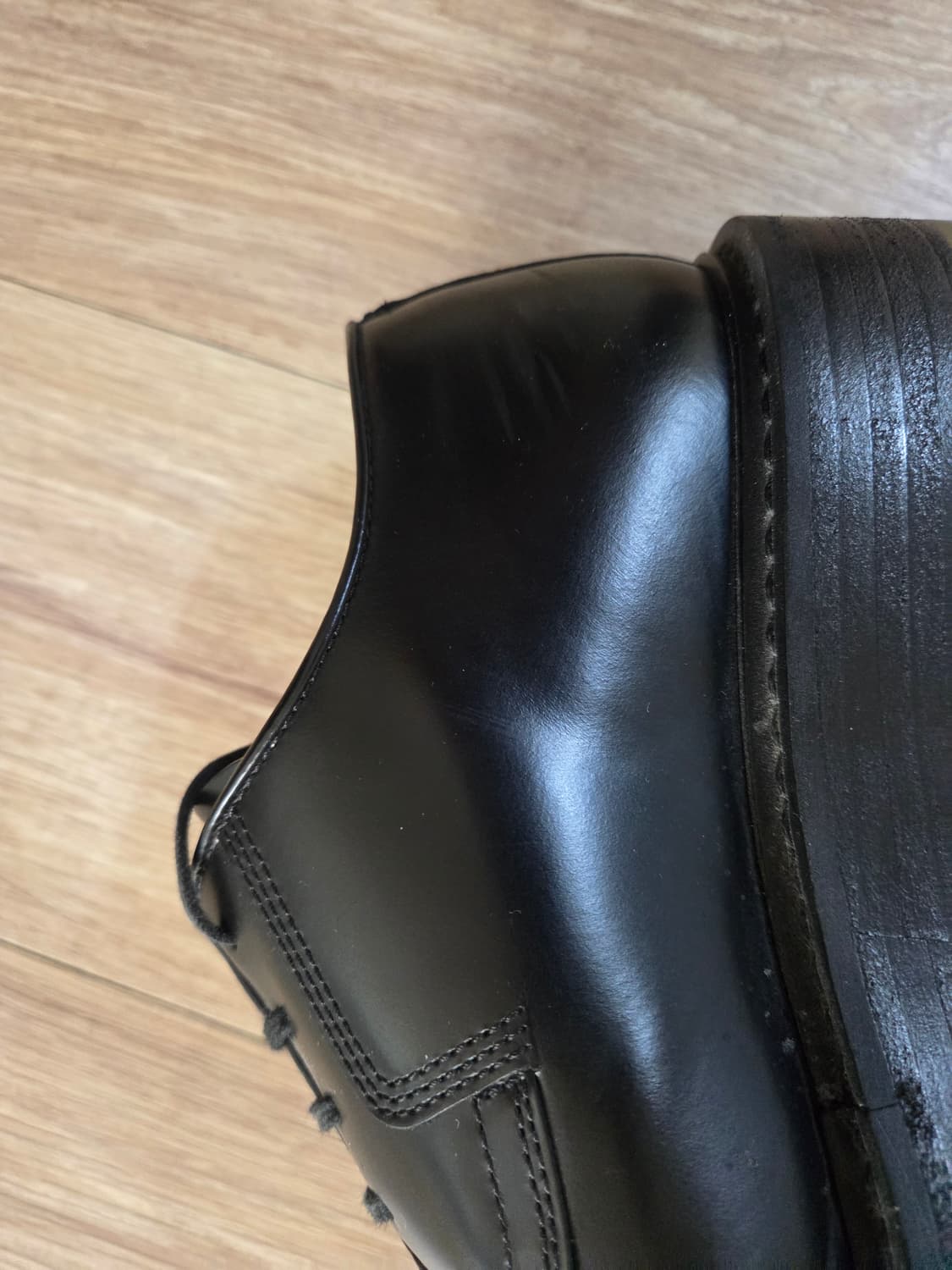 보테가베네타 바운스 더비 블랙 39.5 사이즈 상품이미지4