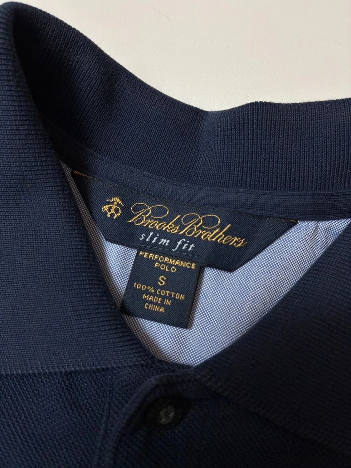 브룩스브라더스 클래식 로고 풀오버 반팔 카라 티셔츠 PN8904 상품이미지5
