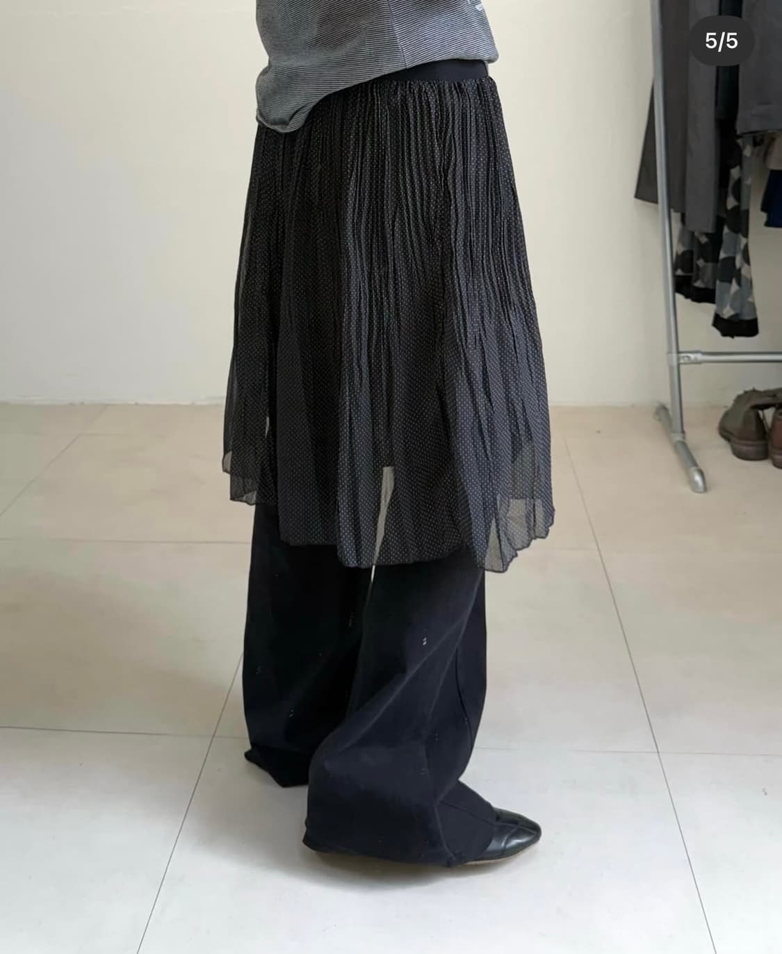 도트 빈티지 스커트 상품이미지4