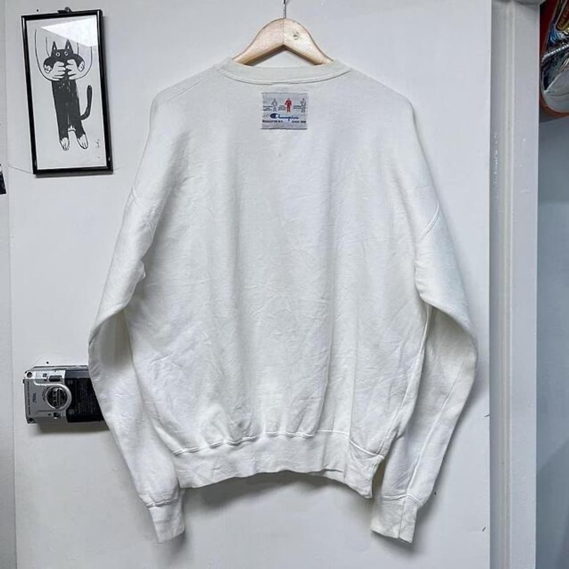 80s 챔피온 로체스터 NY 맨투맨 (XL) 상품이미지4