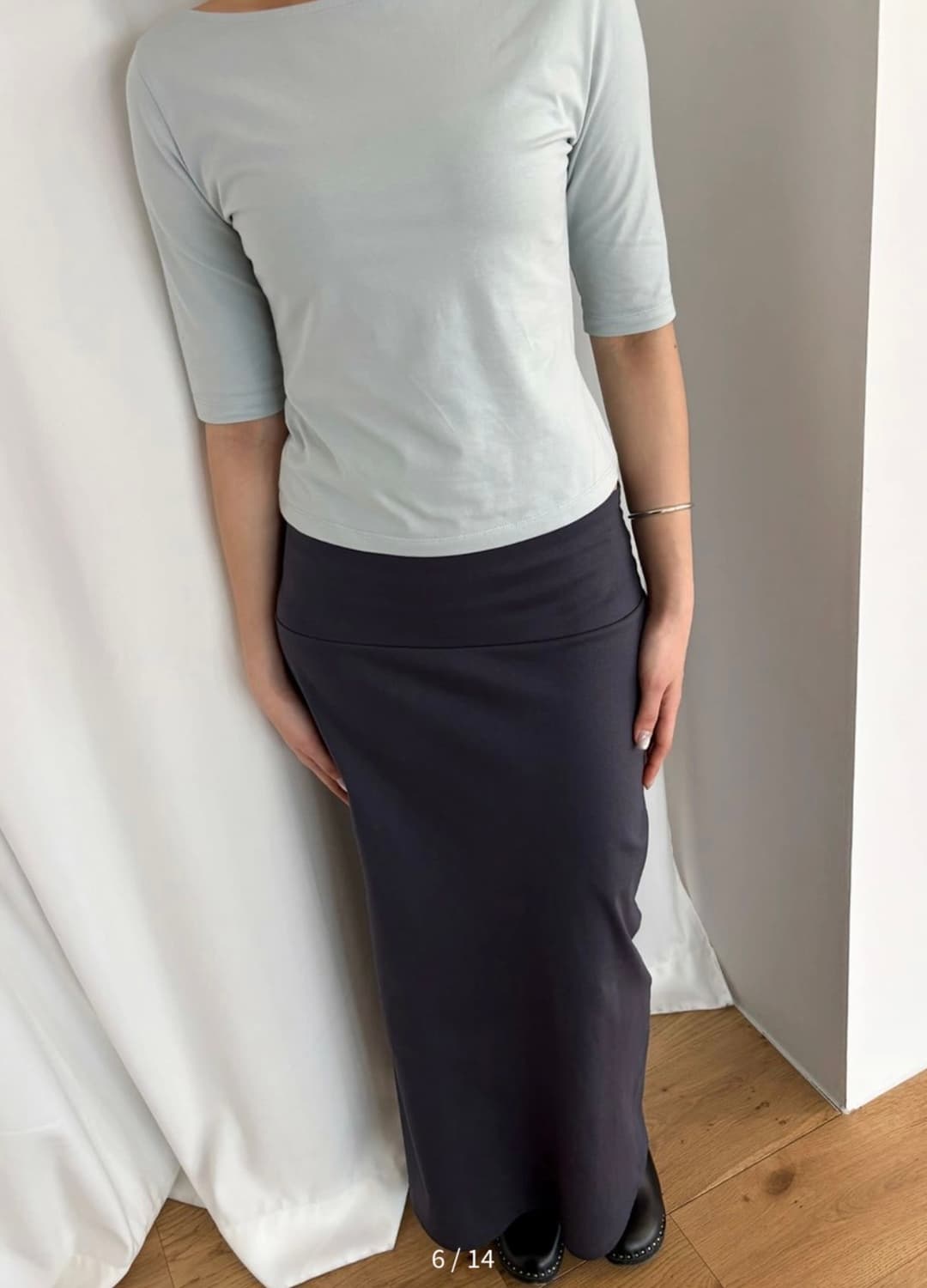브리즈아카이브) Straight Long Skirt NA Maxi 상품이미지3