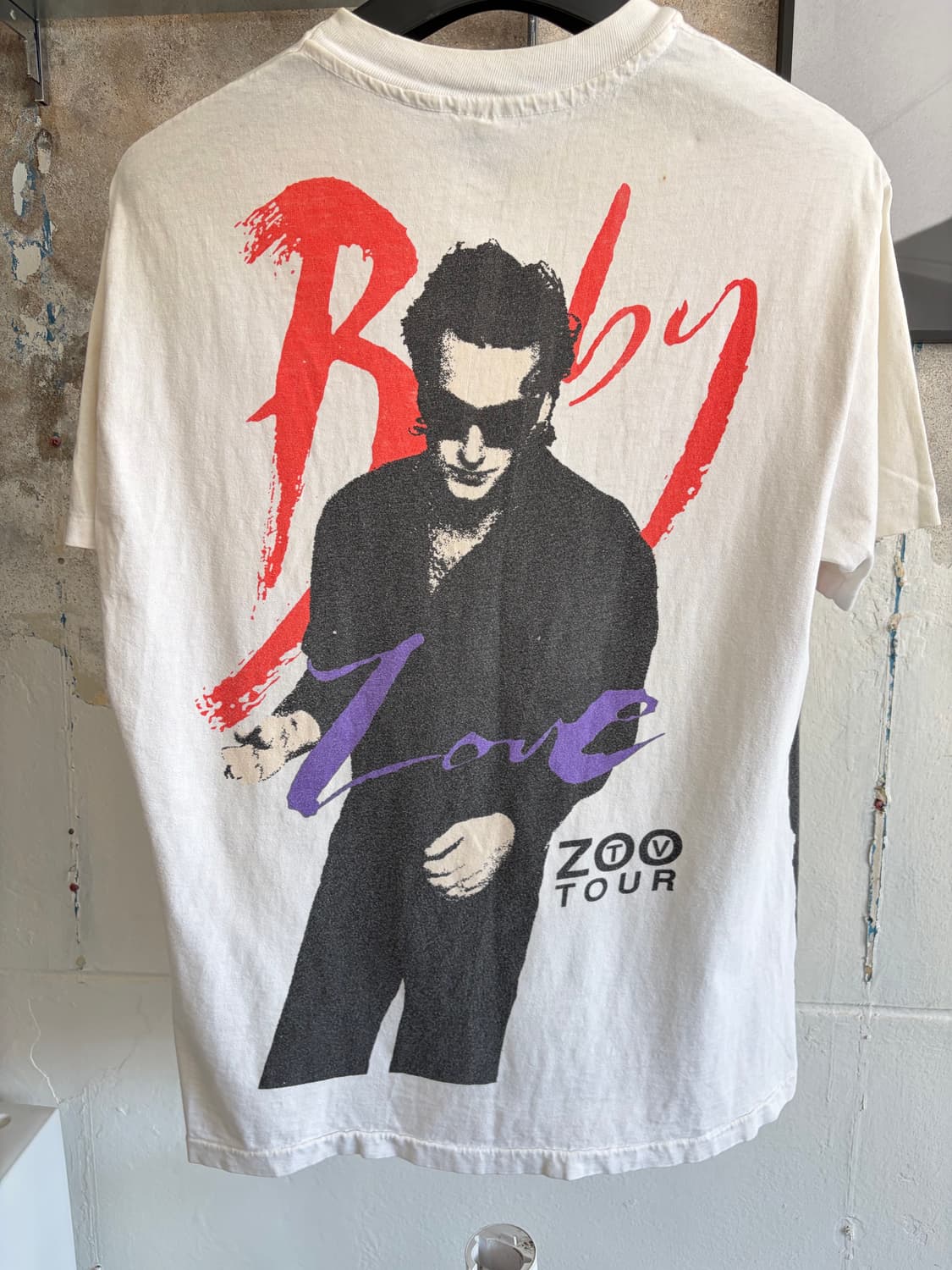 90s U2 투어 티셔츠 상품이미지2