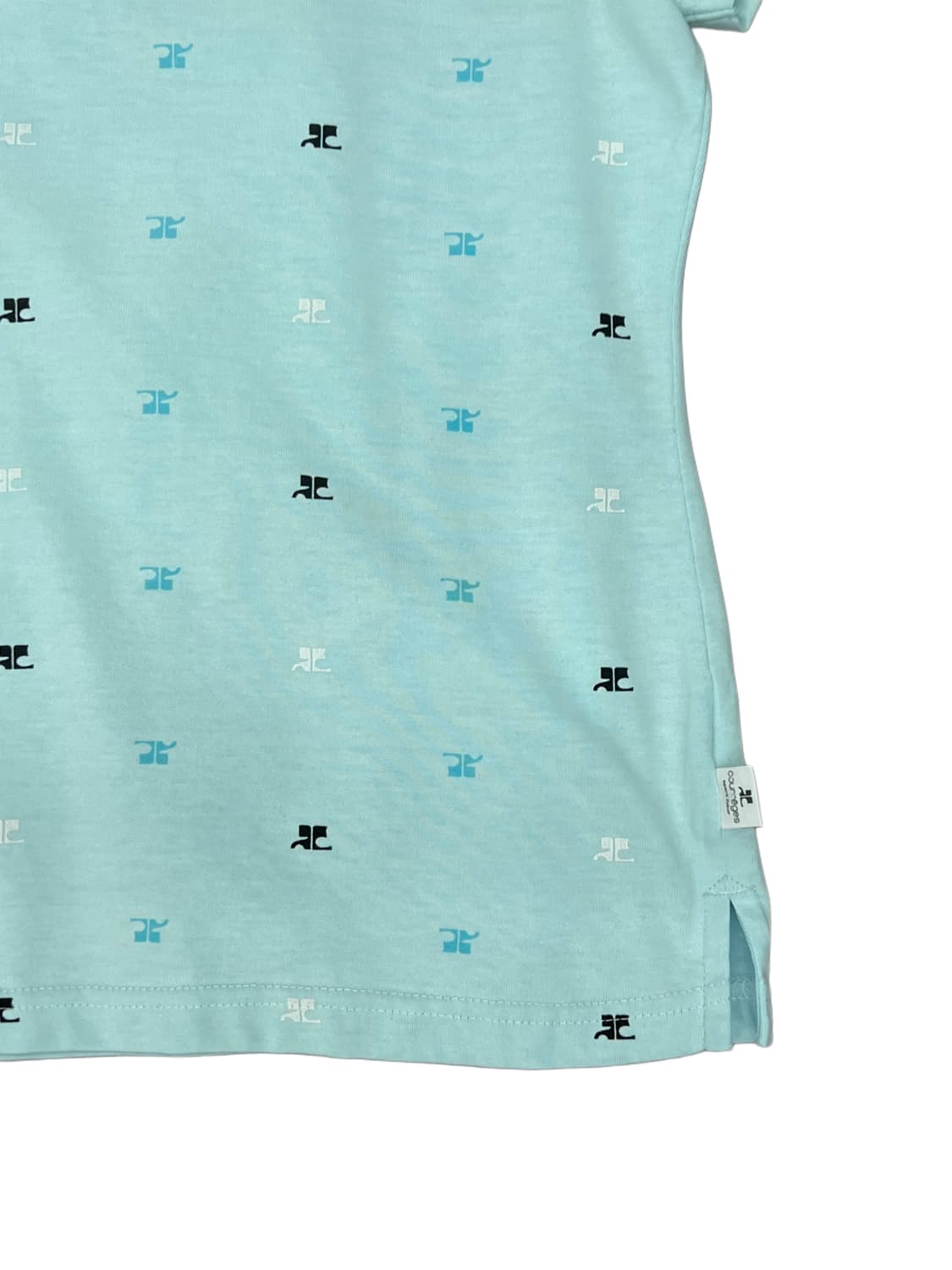 90s) Courreges pattern T-shirt 상품이미지4