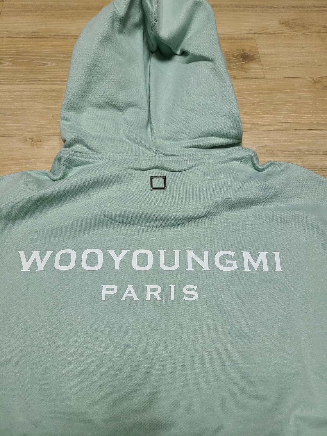 [정품/새상품] 우영미 백로고 후드 티셔츠 상품이미지3