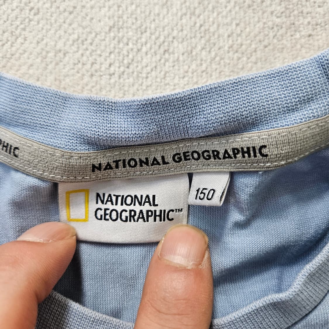 150 네셔널지오그래픽 키즈빅로고 반팔티 0317Y 상품이미지3