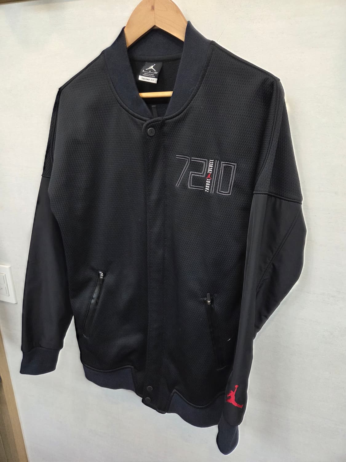 에어조던 점프맨 72-10 써마핏 기모 바시티 자켓 m 상품이미지6