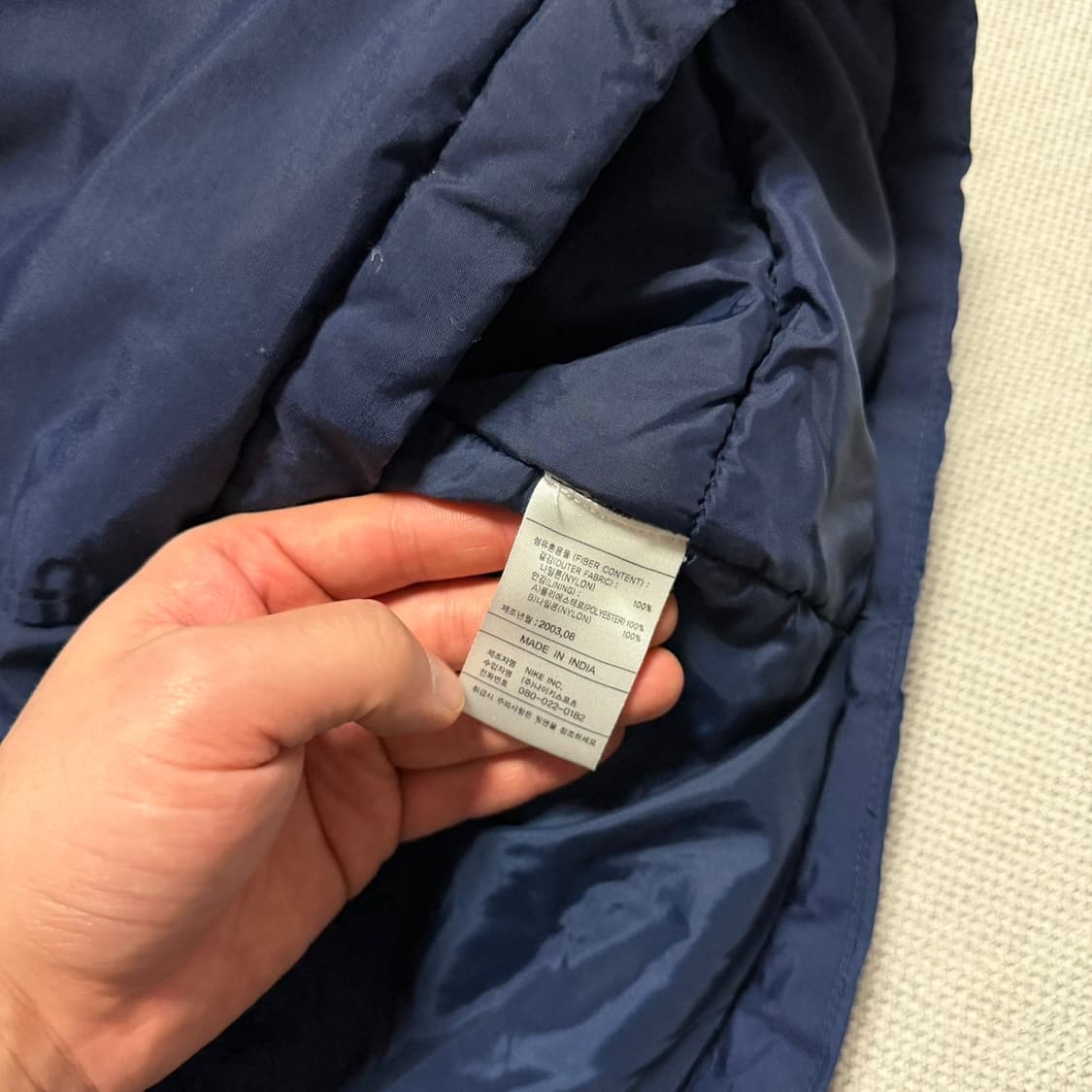 나이키 인터밀란 기모 패딩 자켓 상품이미지4