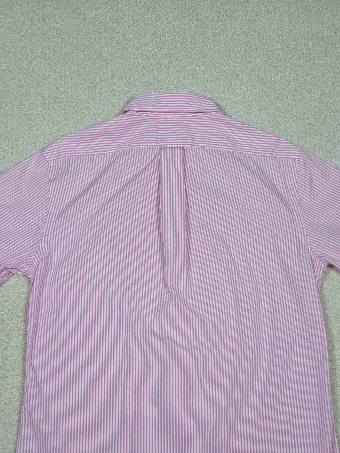 [폴로 랄프로렌] 커스텀핏 핀스트라이프 반팔 드레스 셔츠 | S00060 상품이미지7