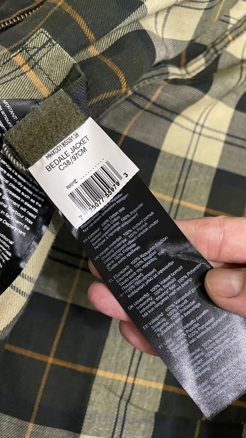 바버 비데일 자켓 상품이미지4