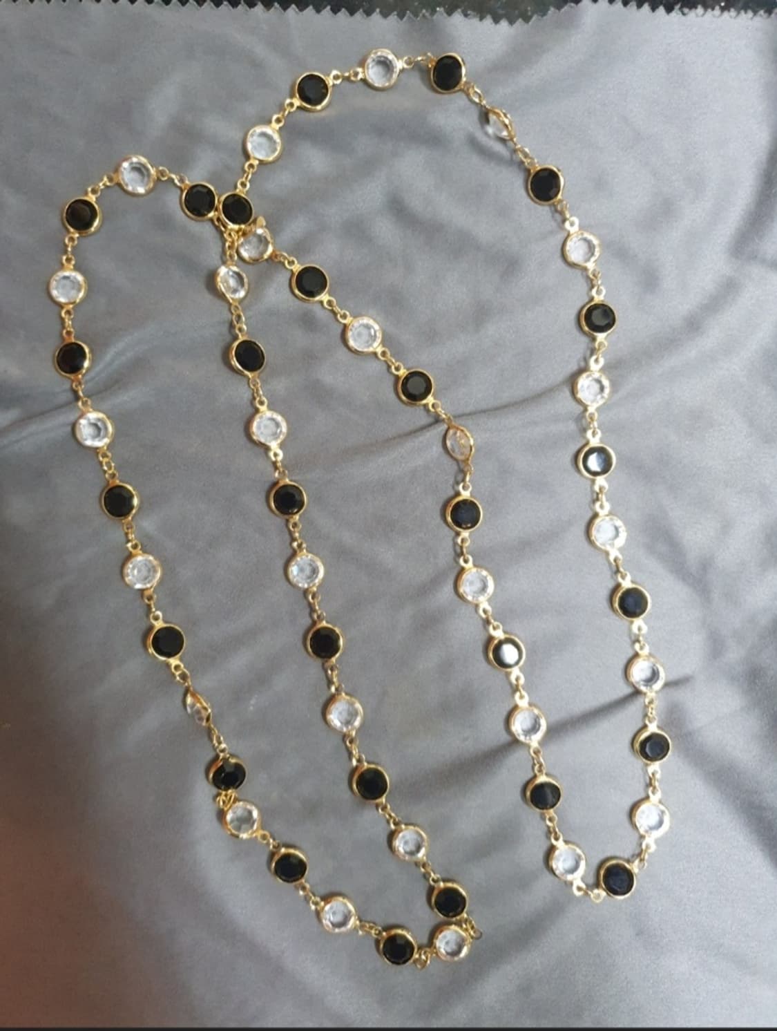 스와로브스키 빈티지 롱 체인 목걸이 상품이미지3