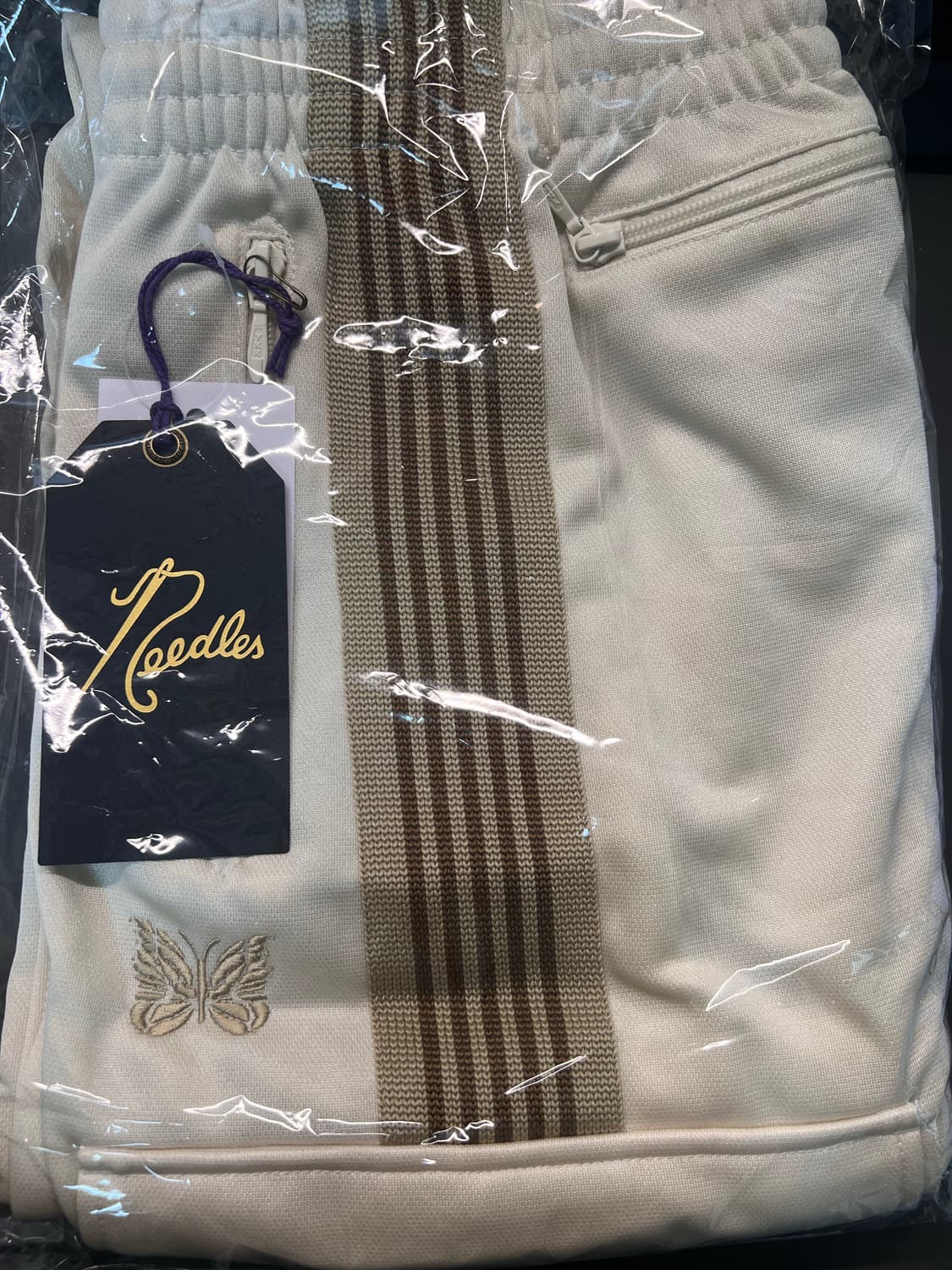  니들스 x 더 갤러리 박스 H.D 트랙팬츠 폴리 스무스 상품이미지1