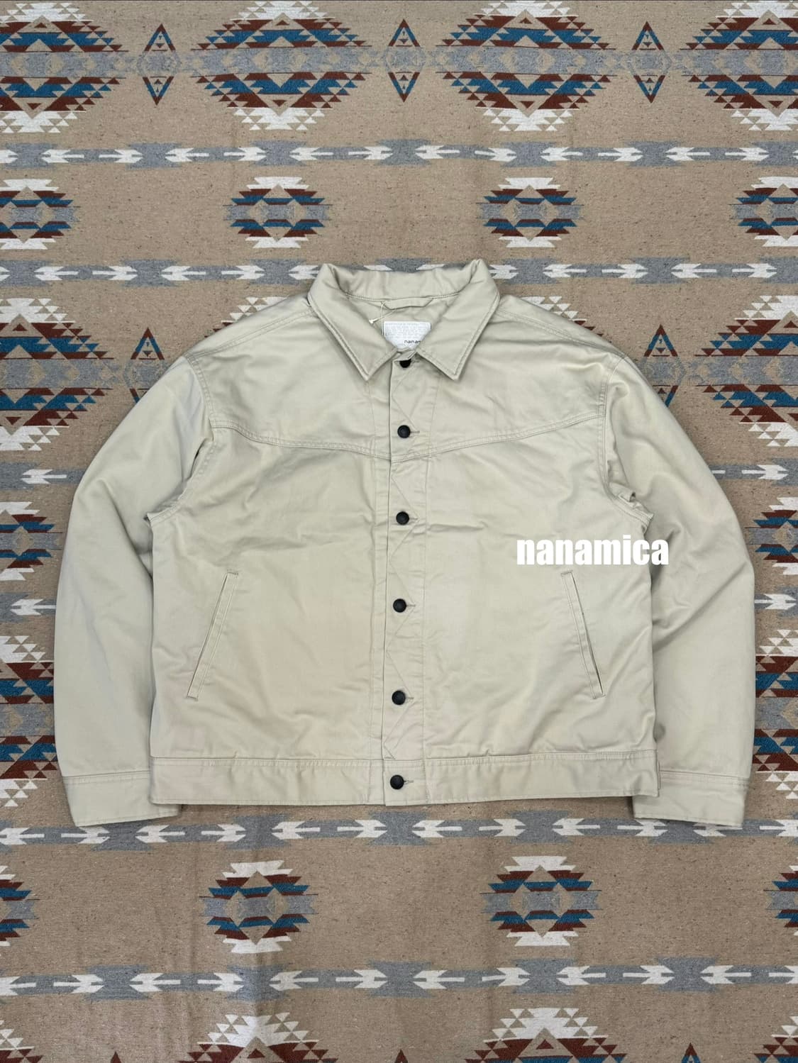 [XL] 나나미카 인슐레이션 트러커 자켓 베이지 상품이미지1