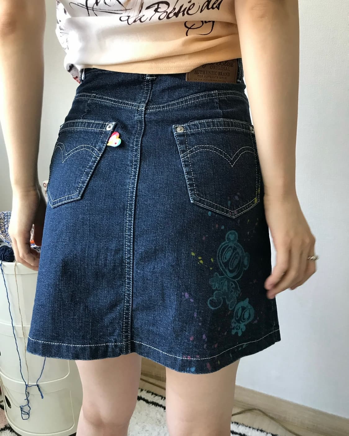 star.. denim skirt 상품이미지3