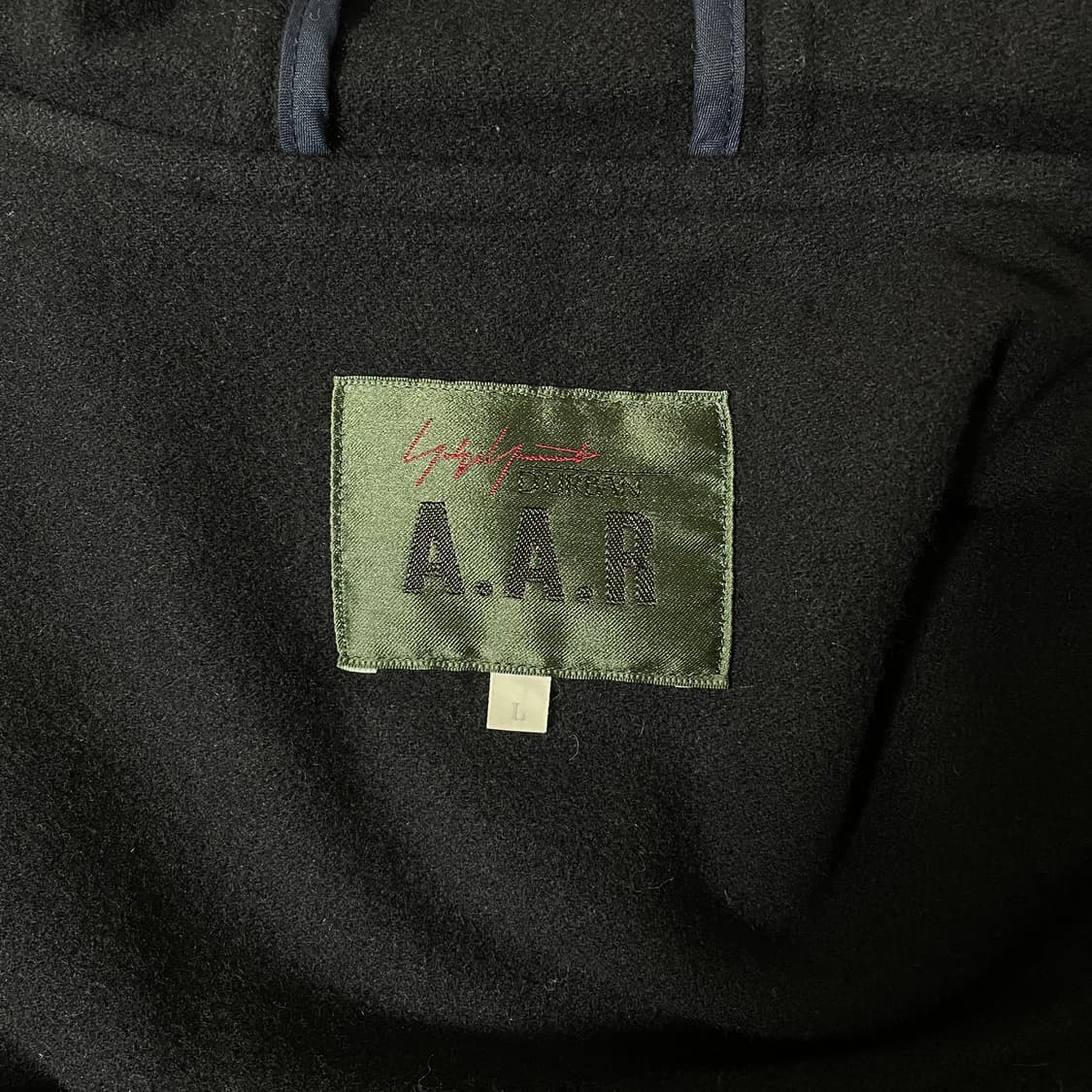 요지 야마모토 울 더플코트 상품이미지6