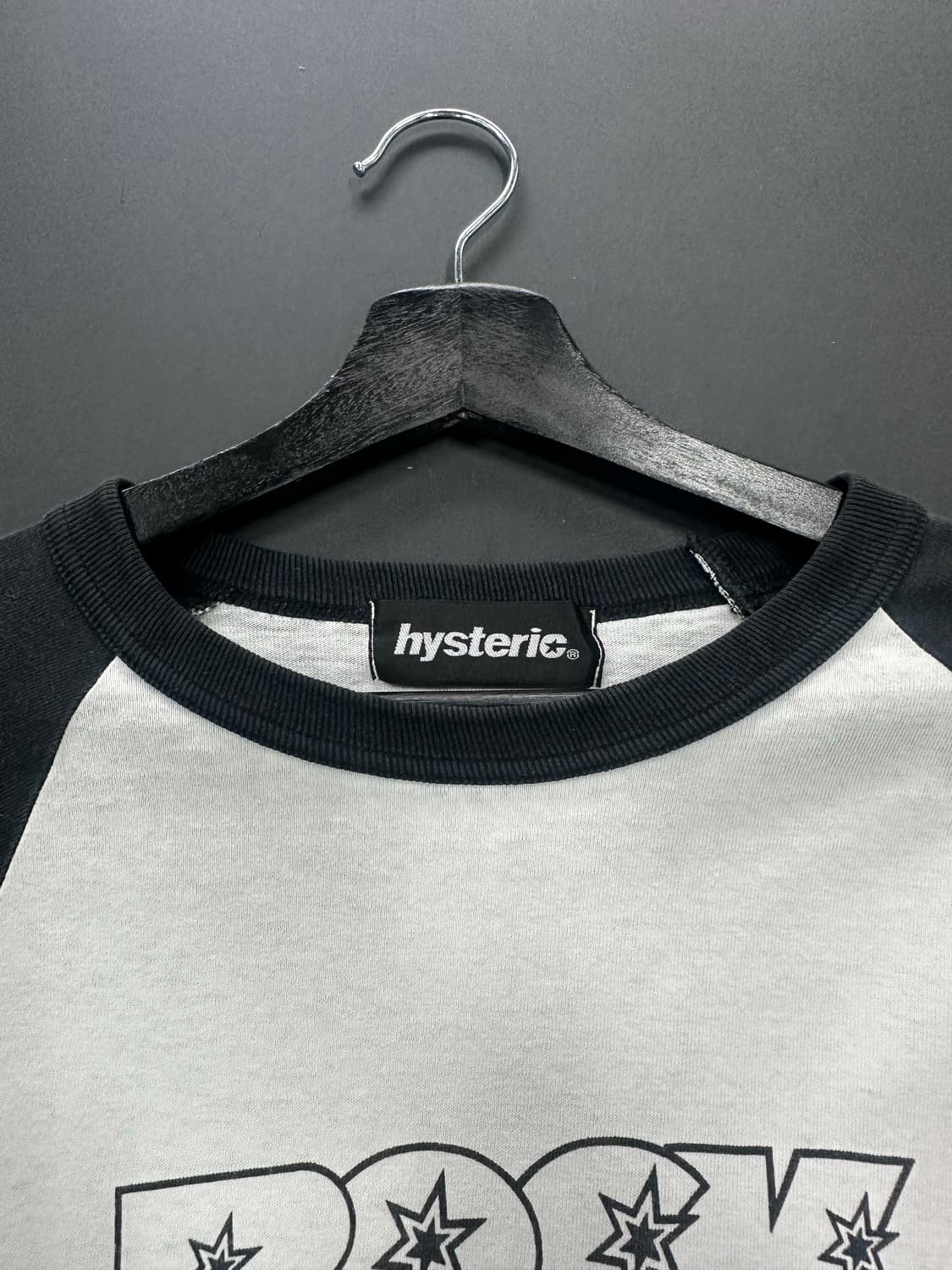 히스테릭글래머 90s 히스걸 락 래글런 롱슬리브 상품이미지5