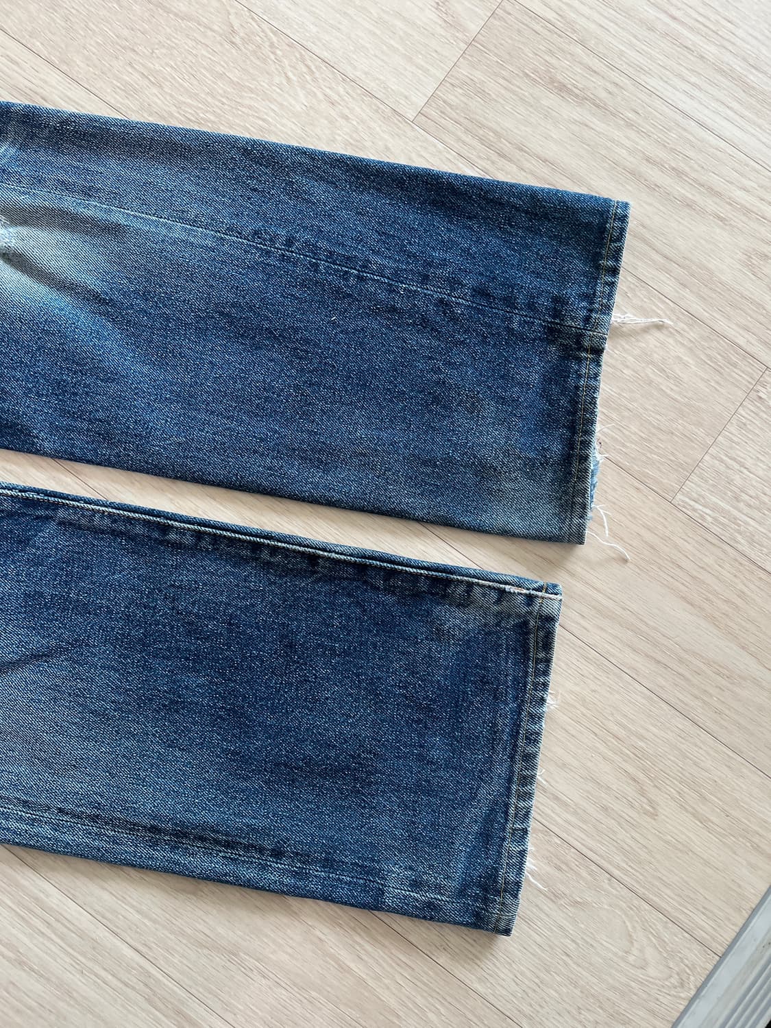 드님 셀비지 빈티지 데미지 데님 팬츠 31 상품이미지9