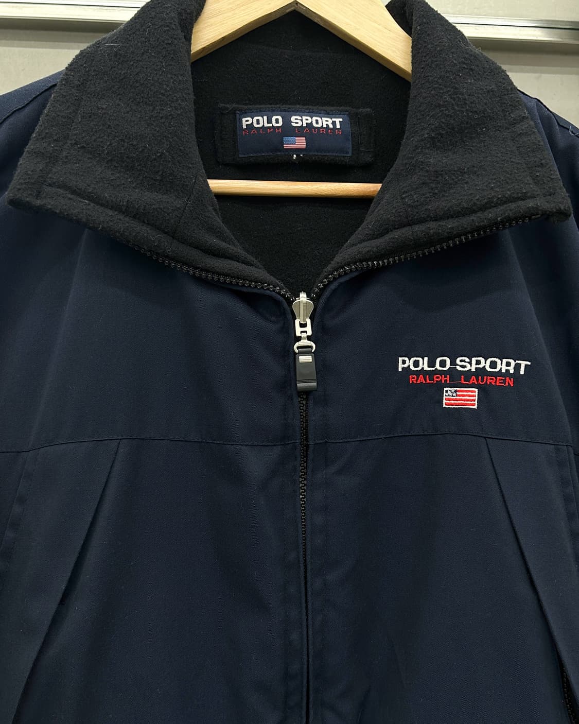 폴로 스포츠 00s 리버시블 헤비 플리스 점퍼 자켓 상품이미지3