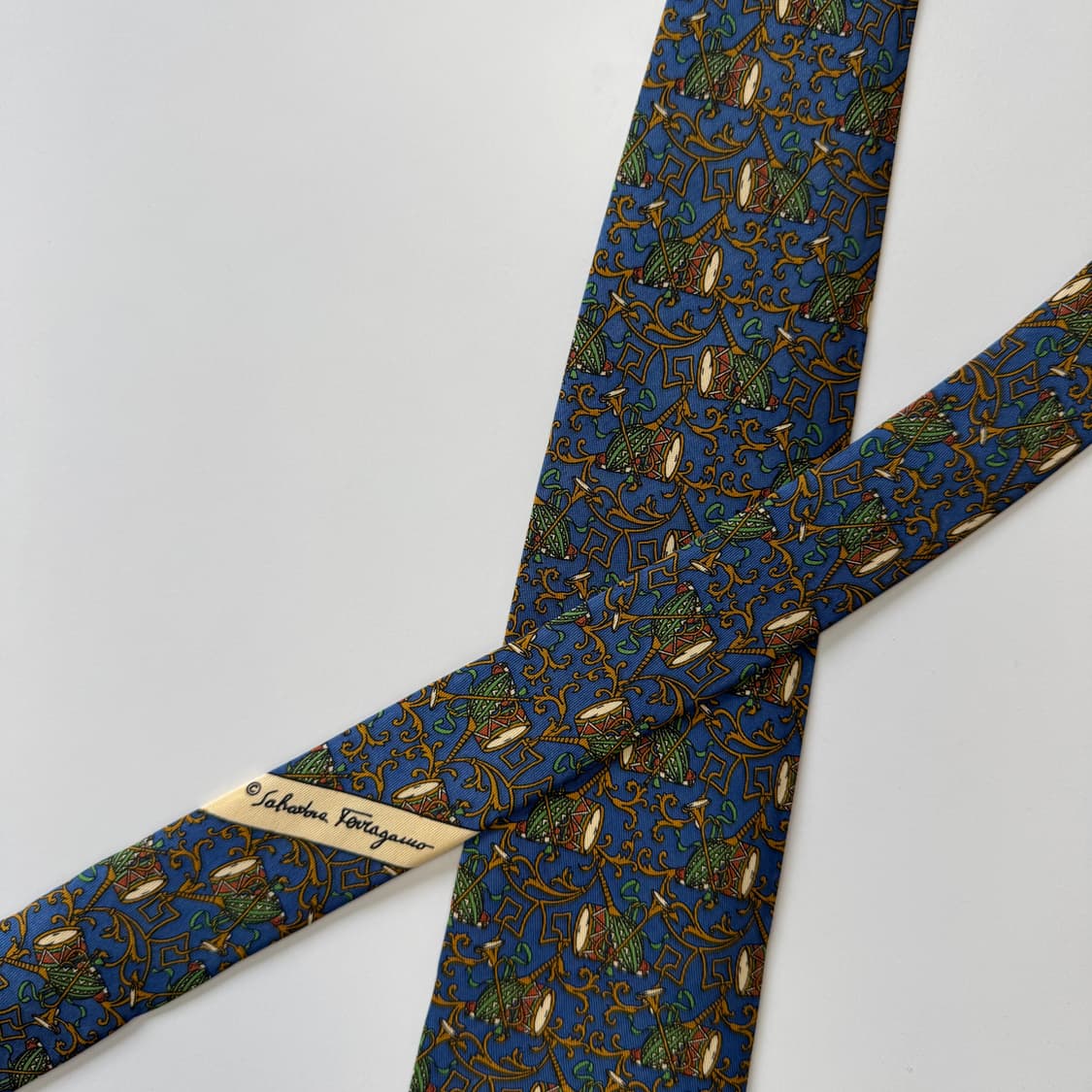 페레가모(Ferragamo) 명품 정품 넥타이 상품이미지4