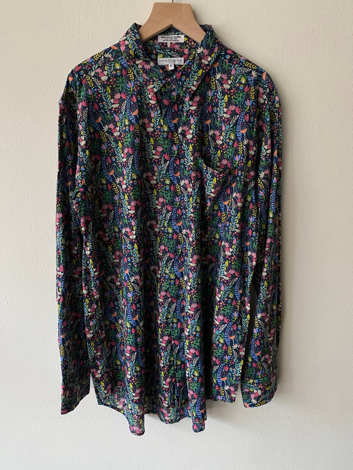 엔지니어드가먼츠 플라워 셔츠 상품이미지1