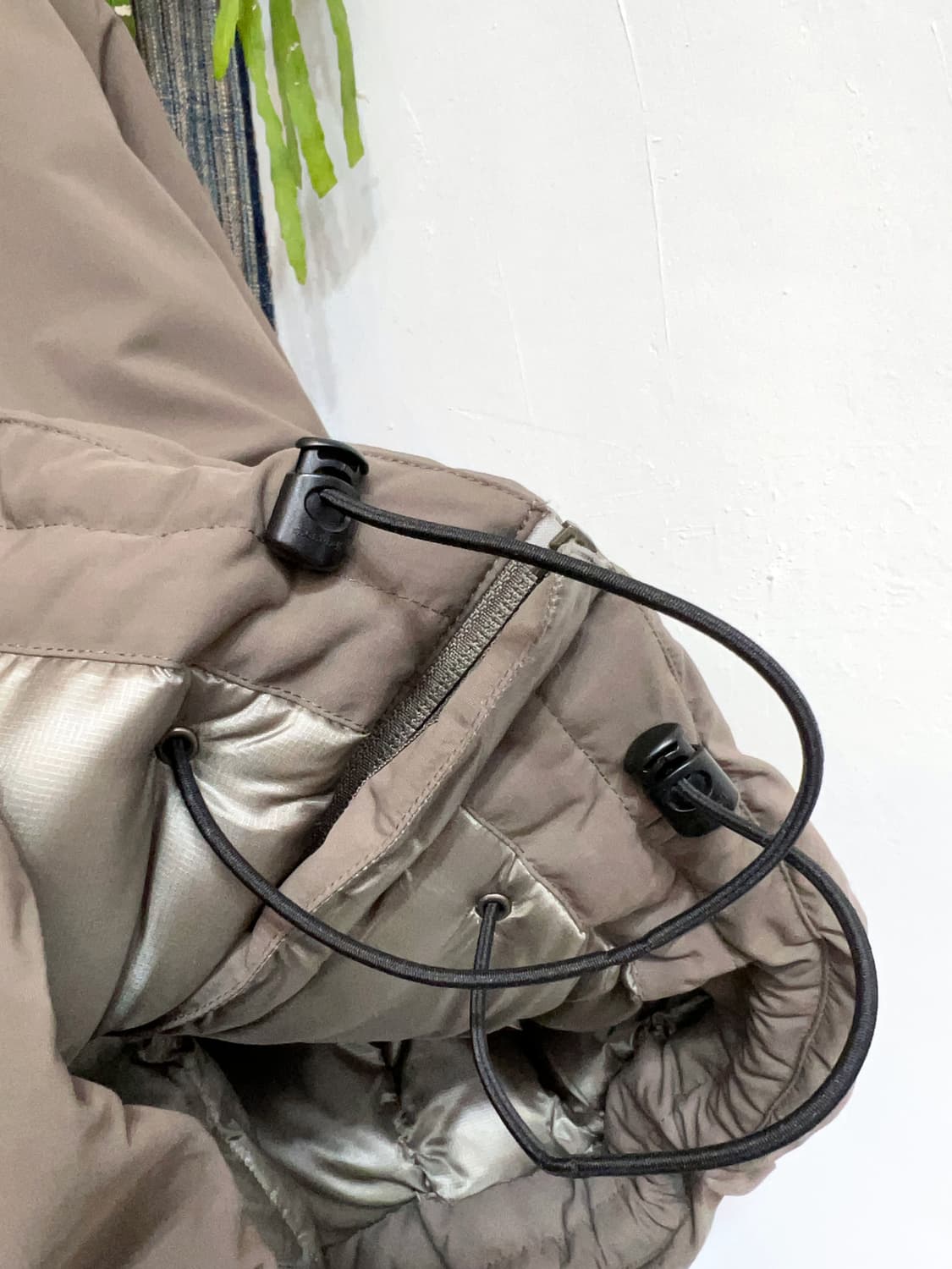 00's Montbell Puff Hoodie Brown 상품이미지6