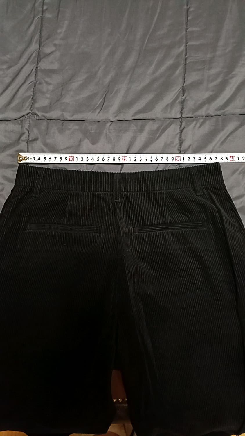 유니클로 코듀로이 와이드팬츠 28인치 기장100 상품이미지6